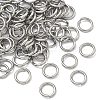 Tarnish Resistant 304 Stainless Steel Open Jump Rings X-STAS-E066-11-8mm-2