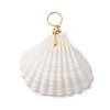 Natural Ark Shell Pendants PALLOY-JF02679-01-3