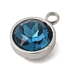 Birthstone Theme September 304 Stainless Steel Pendants STAS-G082-17P-09-2