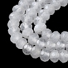 Natural Malaysia Jade Rondelle Beads Strands X-G-E316-2x4mm-63-4