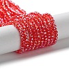 Electroplate Glass Beads Strands X-EGLA-R048-2mm-03-2