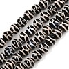 Tibetan Style dZi Beads Strands G-G328-A04-8mm-2