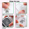 PVC Plastic Clear Stamps DIY-WH0439-0047-3
