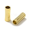 Brass Tube Beads KK-O143-43G-3