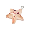 Marine Organism Resin Pendants RESI-Q022-03B-2