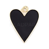 Brass Enamel Pendants X-KK-M205-13G-01-1