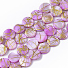 Drawbench Freshwater Shell Beads Strands X-SHEL-T014-012E-1