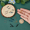 24Pcs 12 Style 303 Stainless Steel Cartilage Earrings EJEW-FI0002-49-4