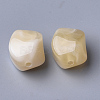 Acrylic Beads X-OACR-T007-08C-2
