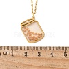 304 Stainless Steel Mustard Seed Faith Pendant Necklaces NJEW-Z063-04G-04-3