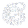 Electroplate Glass Beads Strands EGLA-N008-019-D01-2