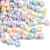 Opaque Acrylic Beads OACR-C022-15-1