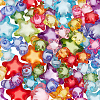 250Pcs 2 Styles Transparent Acrylic Beads TACR-SP0001-37-6