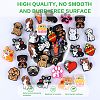 10Pcs Food Grade Eco-Friendly Silicone Focal Beads SIL-SZ0001-89A-5