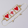 Handmade Love Cross Bracelet 2024 Delicate Gift for Girlfriend Bestie YB6261-1-1