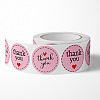 Thank You Flat Round Self Adhesive Paper Stickers Roll PW-WG64771-01-4