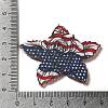 Independence Day Theme Printed Acrylic Pendants TACR-F007-01E-3