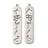 Non-Tarnish 304 Stainless Steel Pendants STAS-L020-003P-1