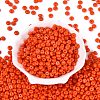 Opaque Colours Glass Seed Beads SEED-Q042-01A-D04-2