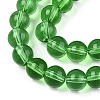 Transparent Glass Beads Strands GLAA-T032-T8mm-07-2