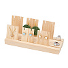 Wood Earring Display Stands EDIS-WH0029-20A-1