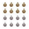 Alloy Tibetan Silver Charms PALLOY-NB0001-39-1