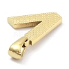 Ion Plating(IP) 316L Surgical Stainless Steel Pendants STAS-Q247-01G-22-3