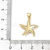 Brass Micro Pave Cubic Zirconia Pendants KK-D317-070G-3