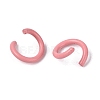 Spray Painted Iron Open Jump Rings IFIN-T017-04B-23-3