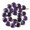 Natural Amethyst Beads Strands G-C116-A167-03-3