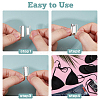 30Pcs 3 Styles Alloy Bikini Clips FIND-FH0016-53-5