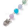 Tibetan Style Alloy Bookmarks for Halloween's Day AJEW-JK00165-02-2
