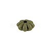 Tibetan Style Alloy Flower Spacer Beads TIBEB-0885-AB-FF-2