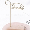 Metal Word Bar Earring Display Stands PW-WG61B9A-01-3