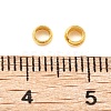 Brass Crimp Beads KK-S509-01G-05-3