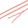 2-Ply Round Waxed Cotton Thread Cords YC-T004-01A-26-4