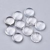 Natural Quartz Crystal Cabochons G-P393-R50-12MM-A-1