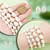 110Pcs 4 Styles Synthetic Turquoise Beads G-GA0001-74A-3