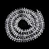 Transparent Glass Beads Strands GLAA-N001-62A-2