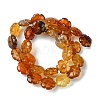 Natural Red Agate Beads Strands G-H023-B21-01-3