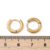 202 Stainless Steel Huggie Hoop Earrings EJEW-F111A-12mm-G-5