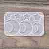 Astronomy Theme Moon Silicone Pendant Molds X-DIY-E065-07B-2