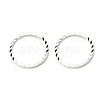 Brass Linking Rings KK-F831-018E-S-RS-2