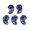 Natural Blue Spot Jasper Pendants G-S294-07B-14-1