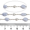 Ion Plating(IP) 304 Stainless Steel Paperclip Chains CHS-D037-01G-2