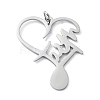 Non-Tarnish 304 Stainless Steel Pendants STAS-C097-62P-1