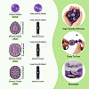 56Pcs 4 Styles Silicone Beads FIND-TA0010-75C-4