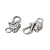 304 Stainless Steel Hook Clasps STAS-Z179-06P-2