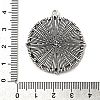 Tibetan Style Alloy Pendant Cabochon Settings LS-X-TIBE-T003-06AS-RS-3
