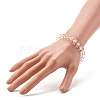 Natural Ametrine Beads Stretch Bracelet for Men Girl Women BJEW-JB06714-3
